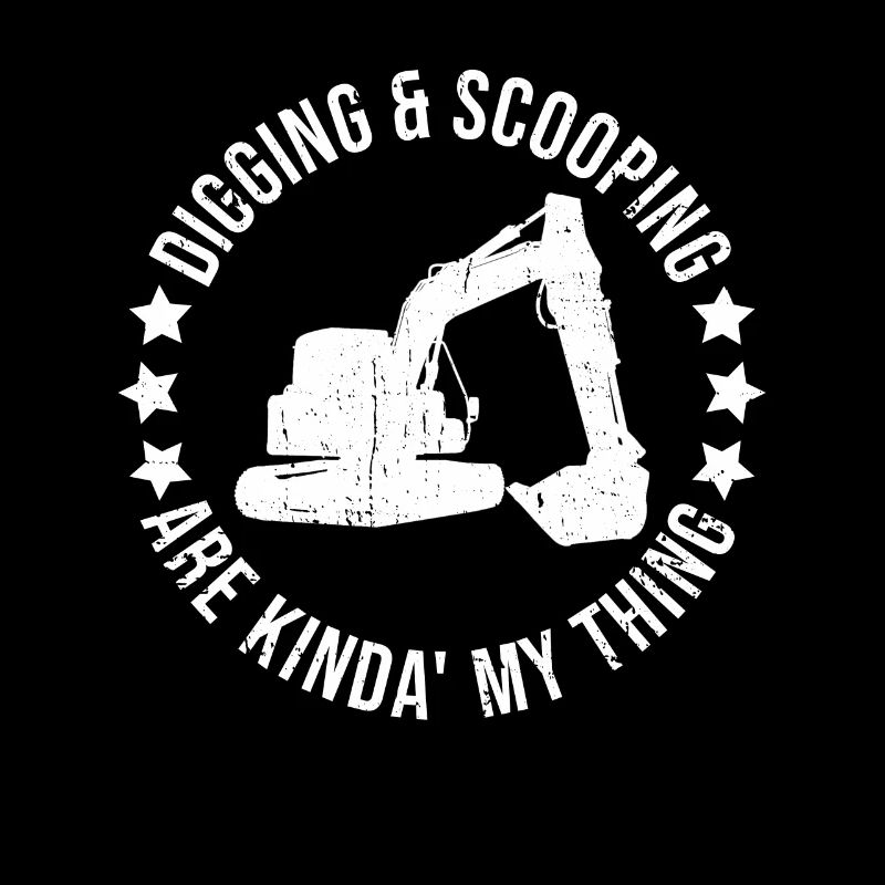 Bagger Sandbagger Baggerfahrer