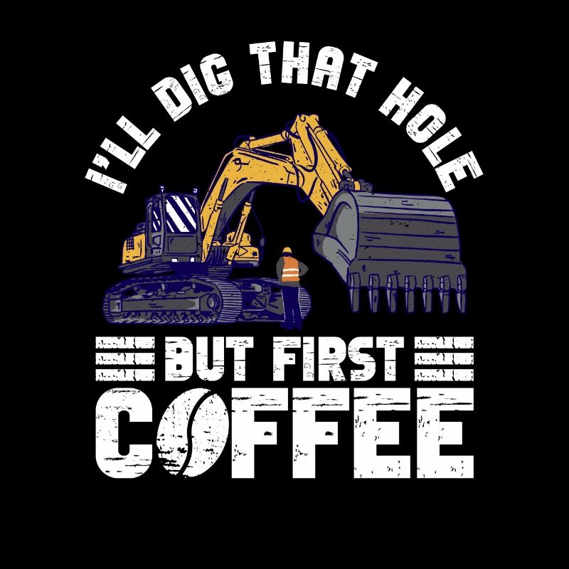 Bagger Baggern Baggerfahrer