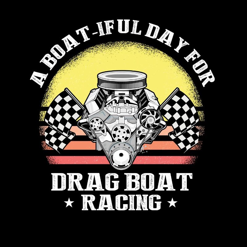 Schnellboot-Rennen Design for Rennbootfahrer