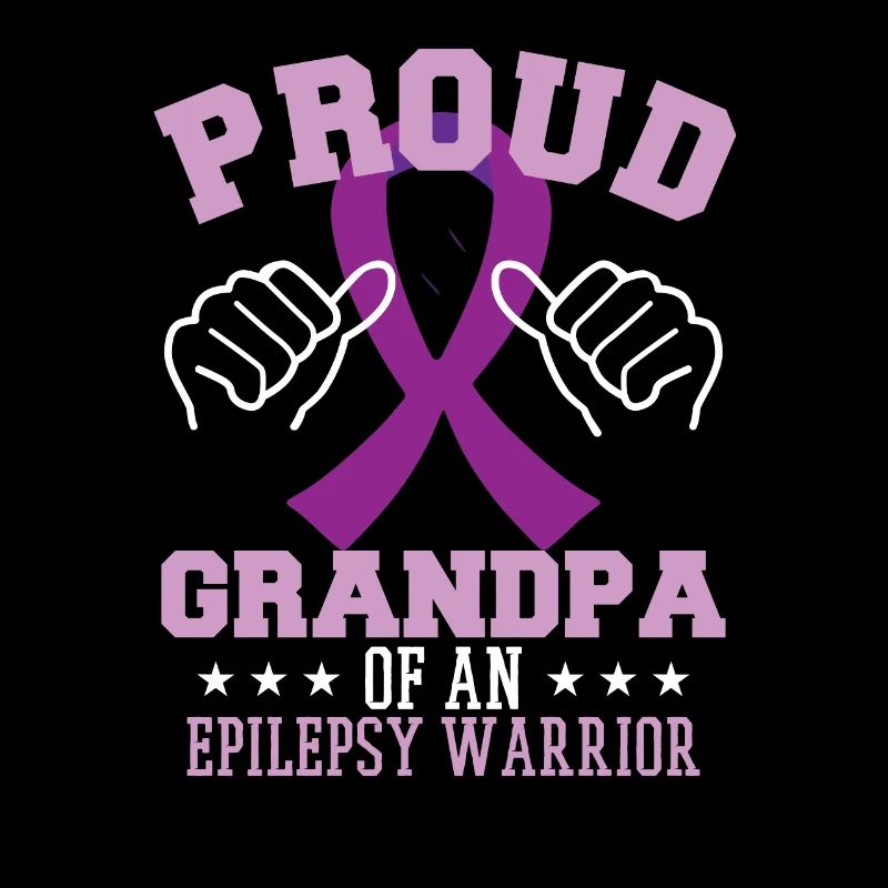 Stolzer Opa eines Epilepsiekriegers