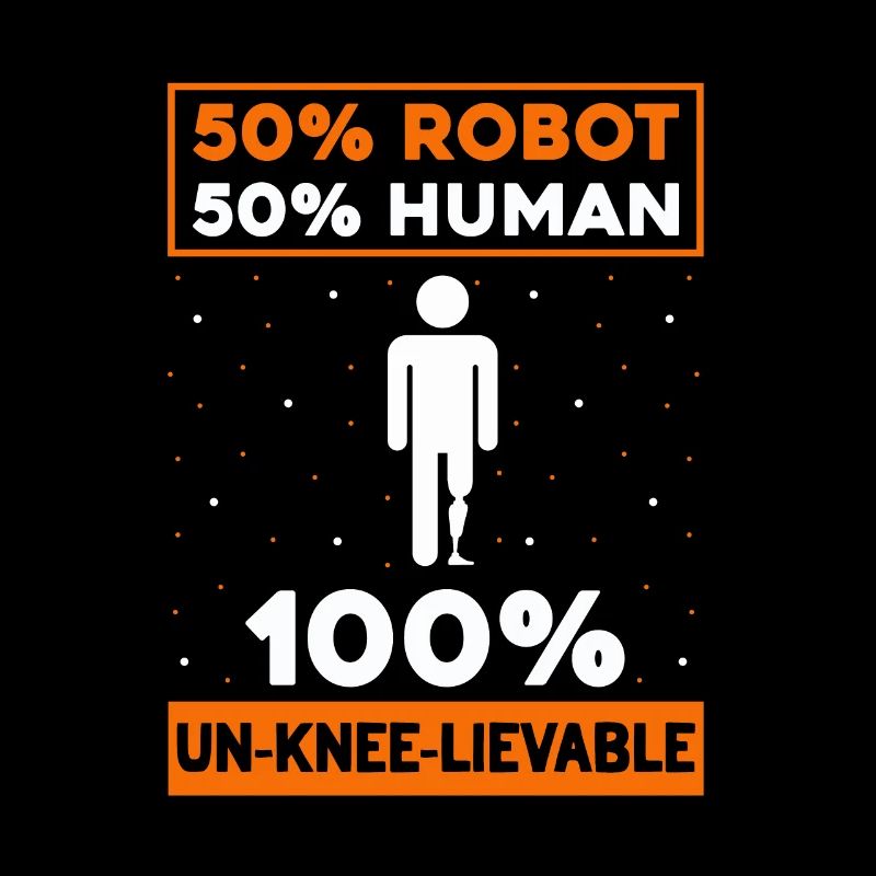 Artificial leg design for leg prostheses