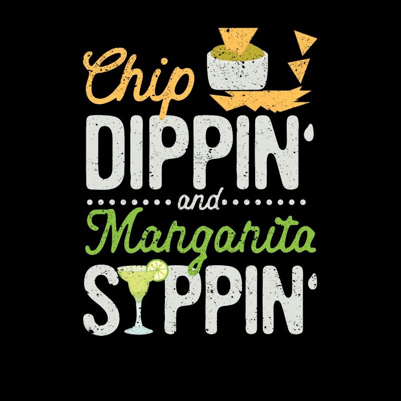 Chip Dippin' et Margarita Sippin Cinco De Mayo