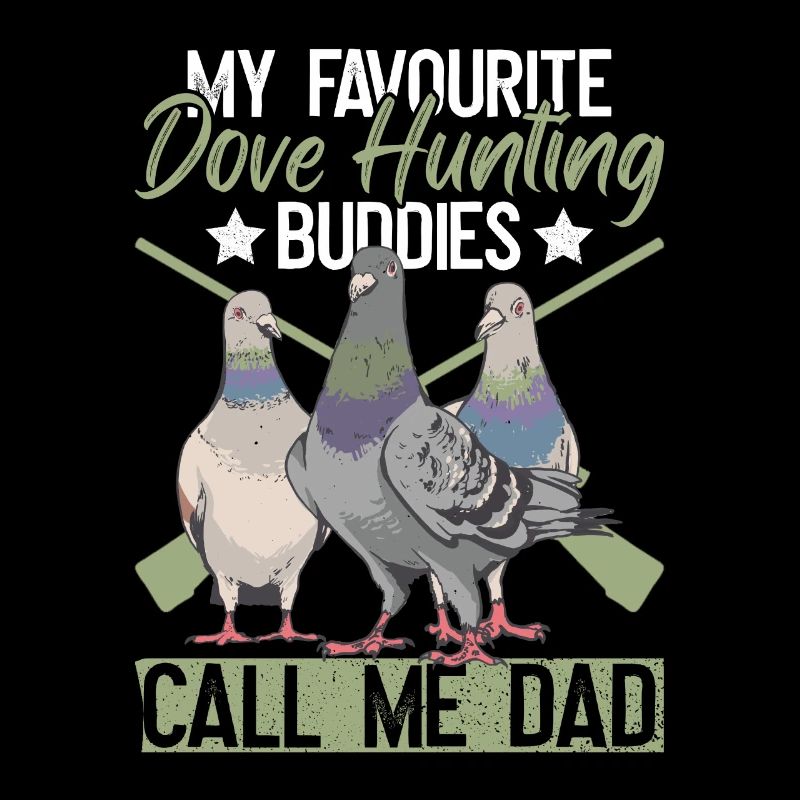 Taubenjäger Papa Jäger Vogeljagd