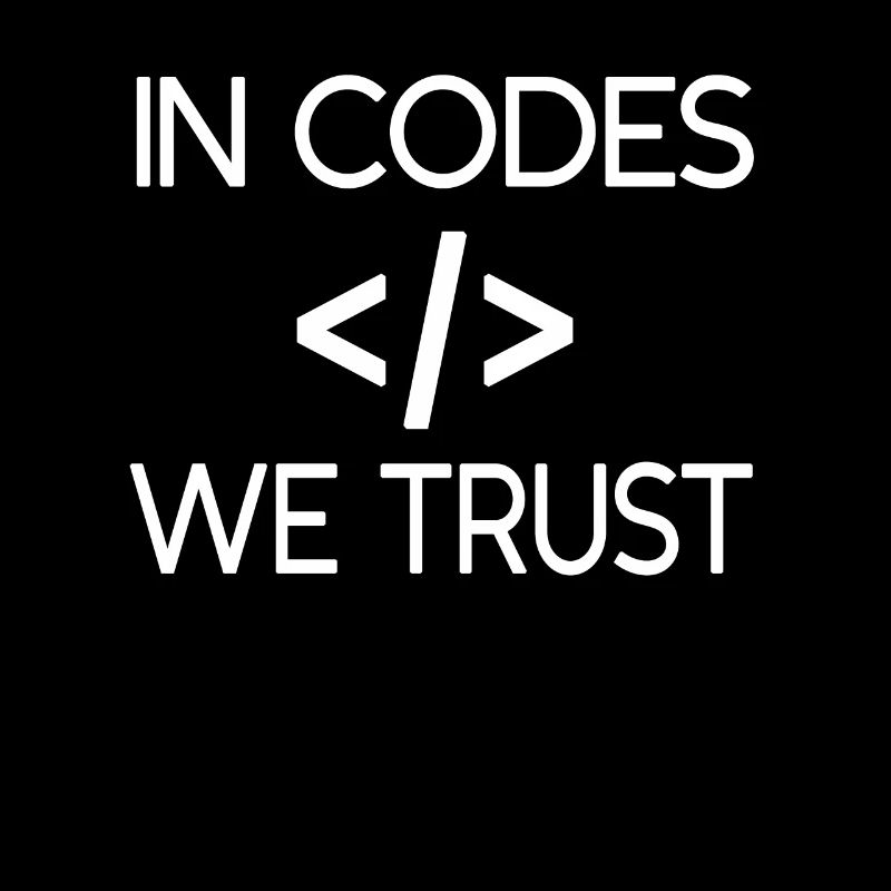 We trust in codes