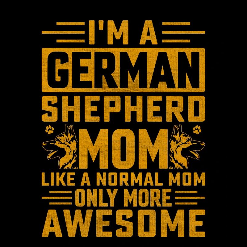 Ich bin Mutter eines Deutschen Schäferhundes