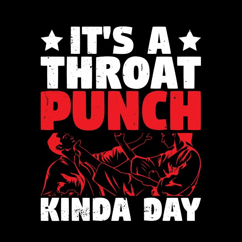 C’est un coup de poing à la gorge | Karaté