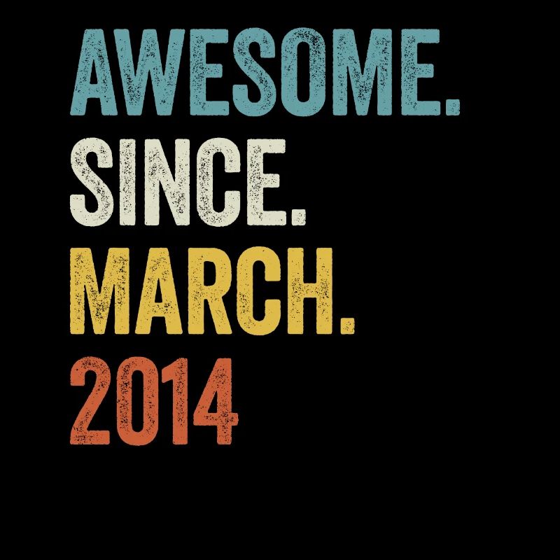 9 Years Awesome Since March 2014 9th Birthday