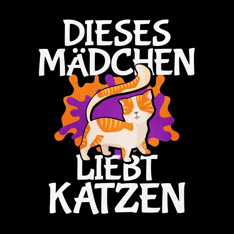 Dieses Mädchen Liebt Katzen