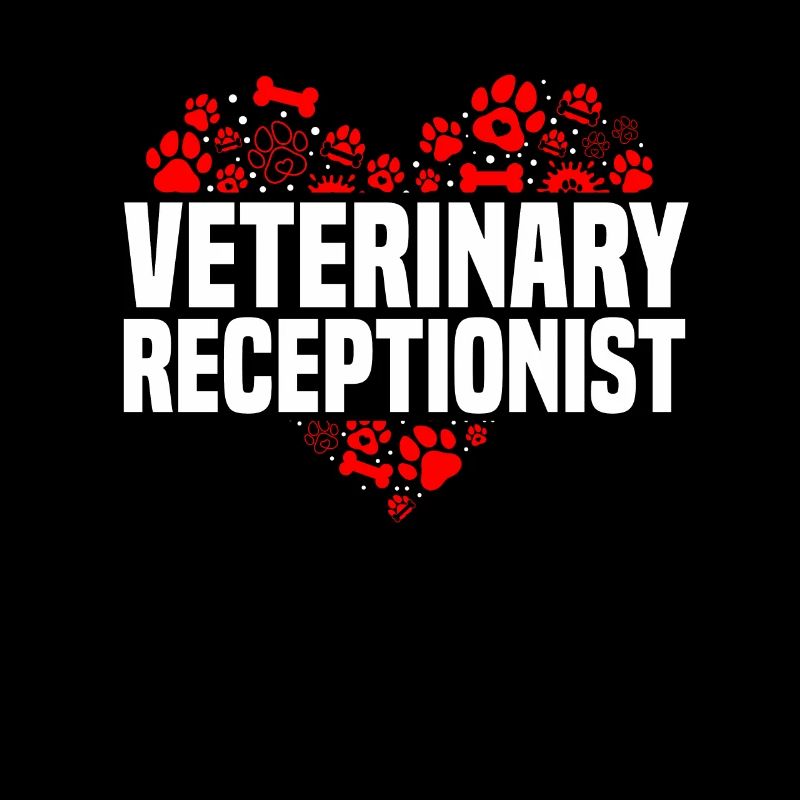 Nice vet receptionist