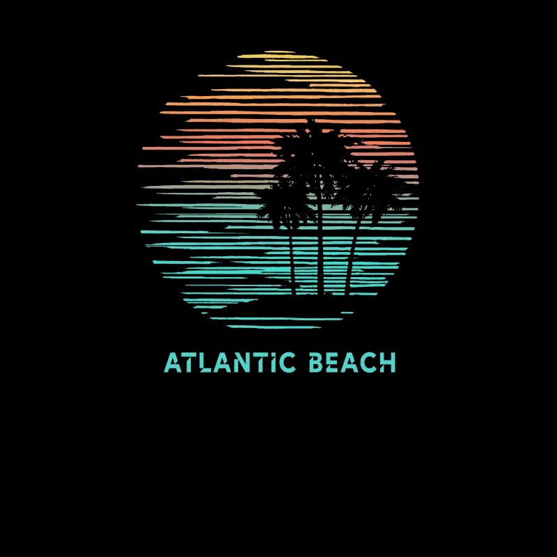 Atlantic Beach Floride Cool Souvenir Vacances