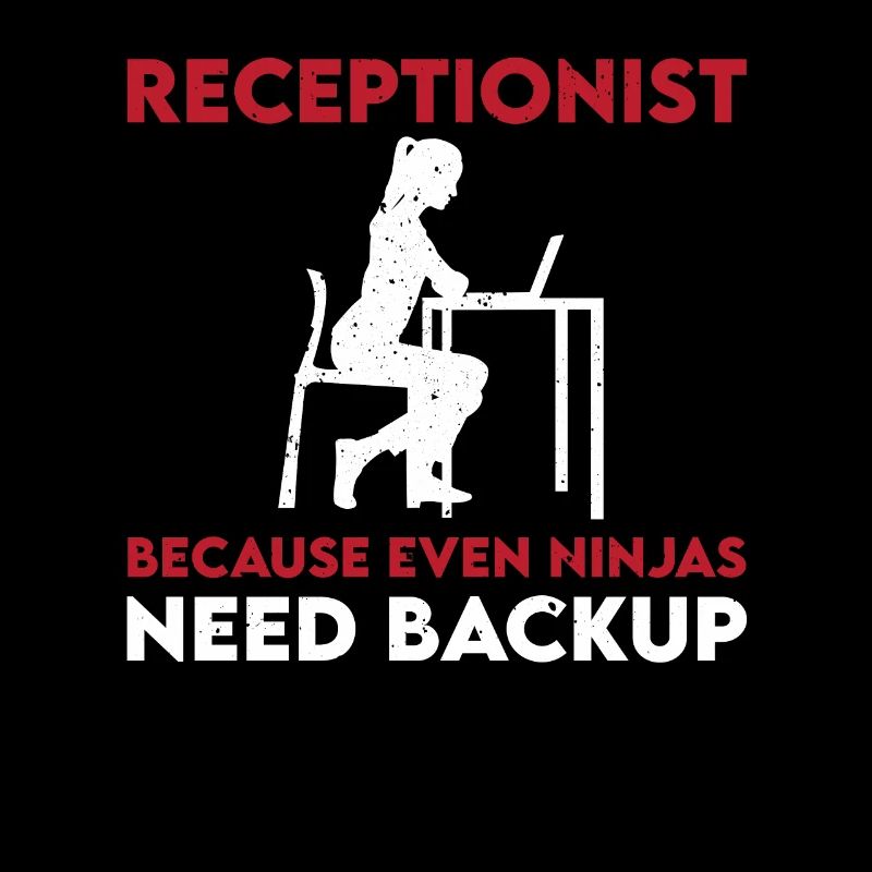 Funny receptionist saying