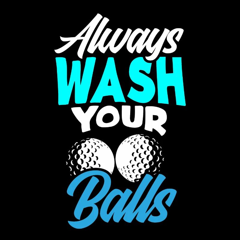 Golf Bälle Waschen Lustiges Golfer Geschenk