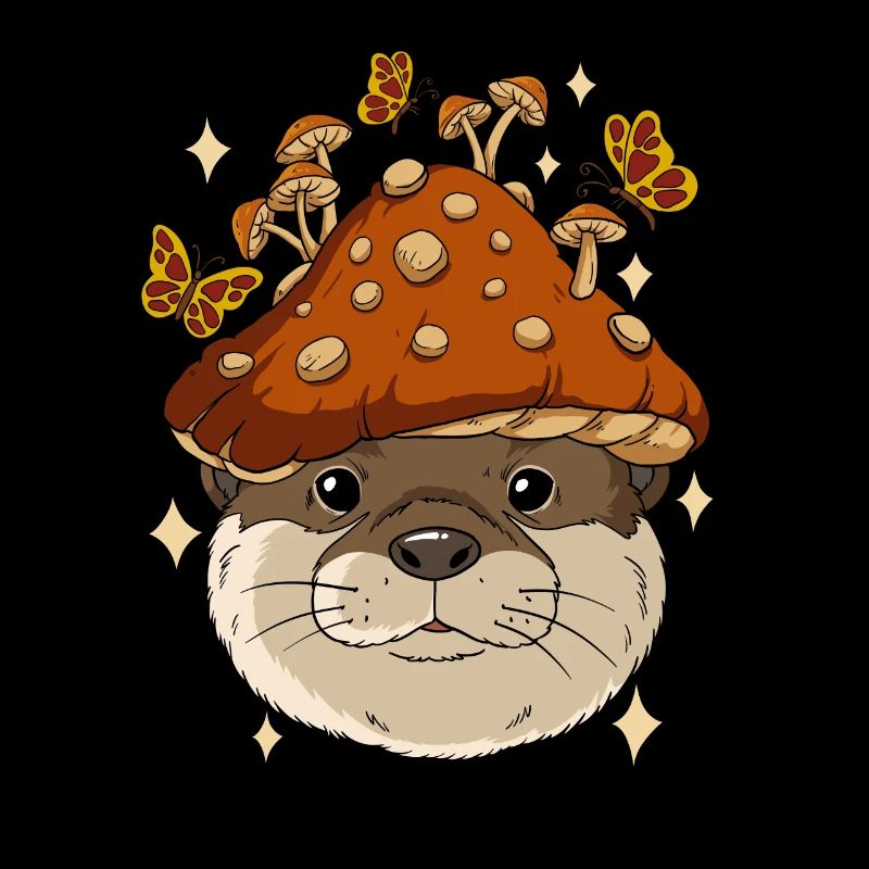 Cottagecore Otter