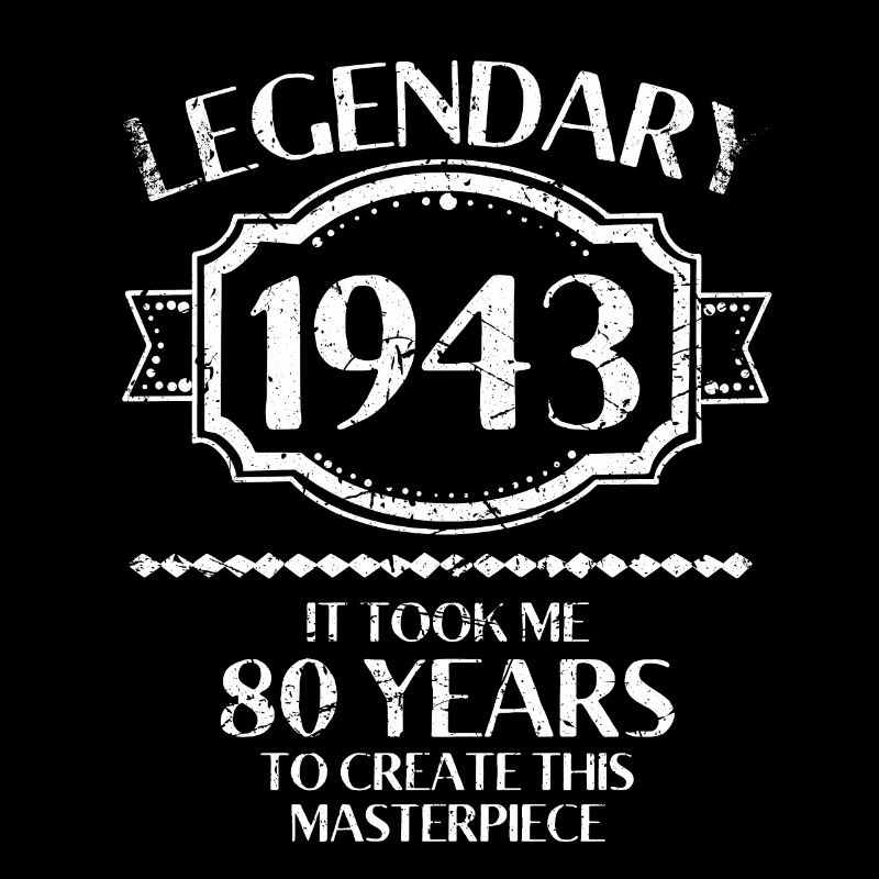 80e anniversaire Millésime 1943