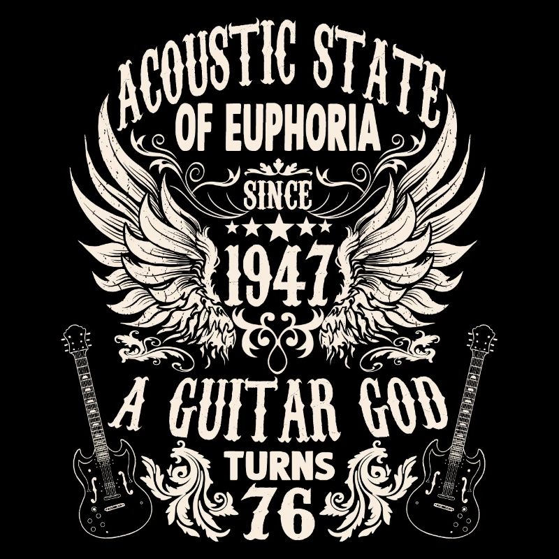 Guitaristes Anniversaire Dicton Né 1947 76