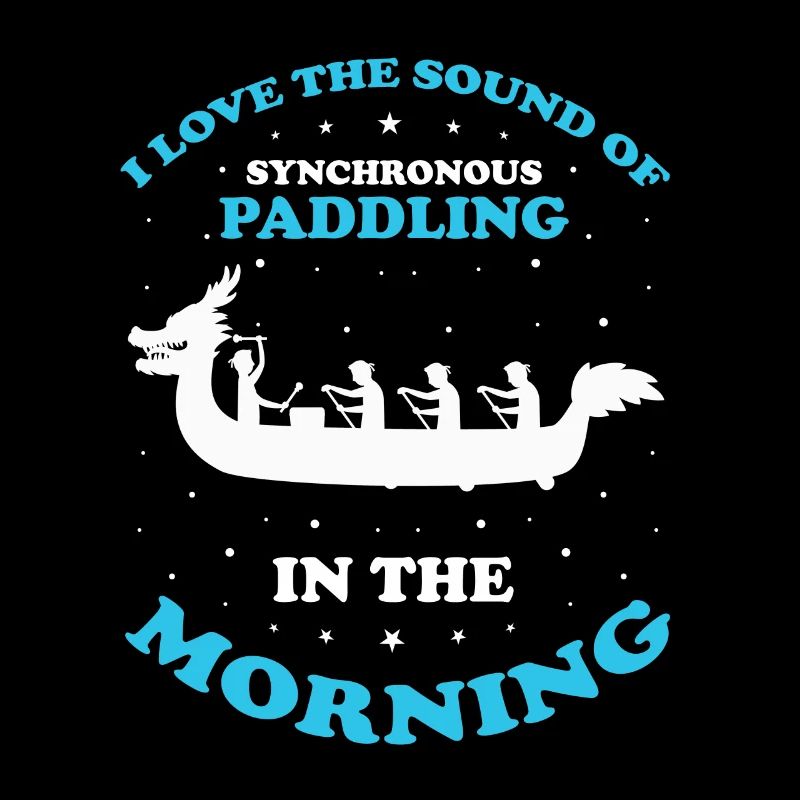 Dragon boating theme for dragon boat paddling