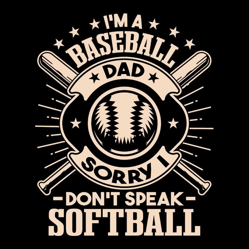 Ich bin ein Baseball-Vater