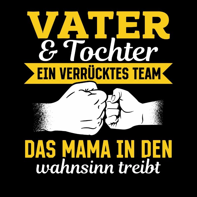 Vater & Tochter ein Verrücktes Team Partnerlook