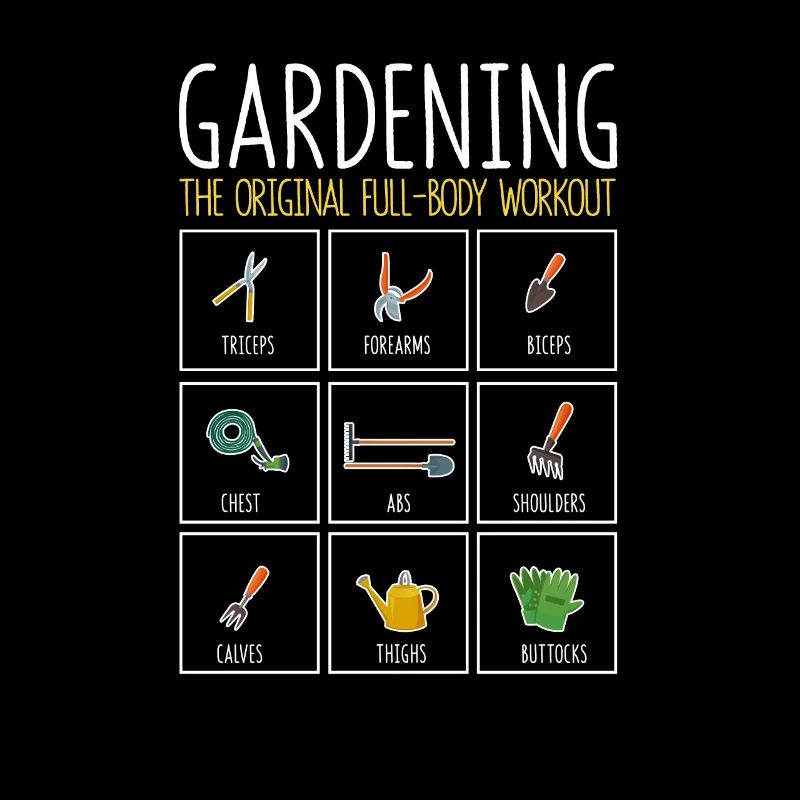 Gartenarbeit Das Original-Ganzkörper-Workout Funny