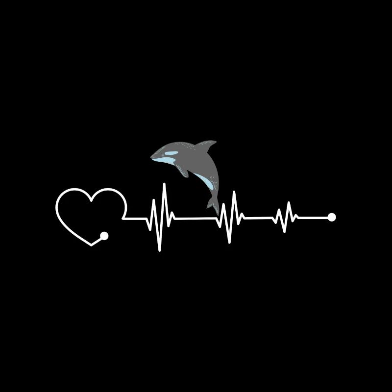 Dolphin Lovers Sea Creatures Protect Heartbeat