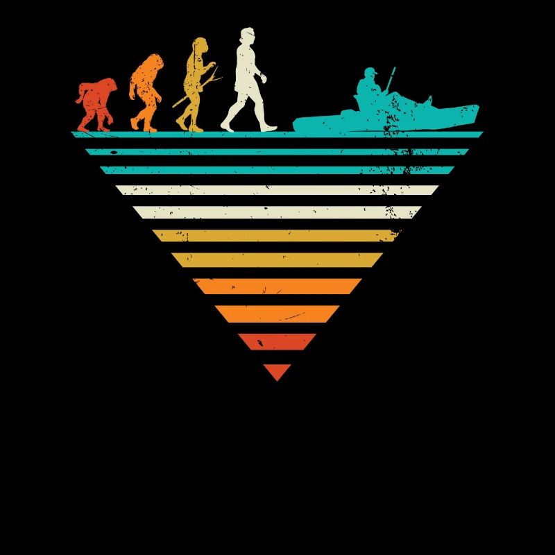 Human Evolution - Vintage Boating