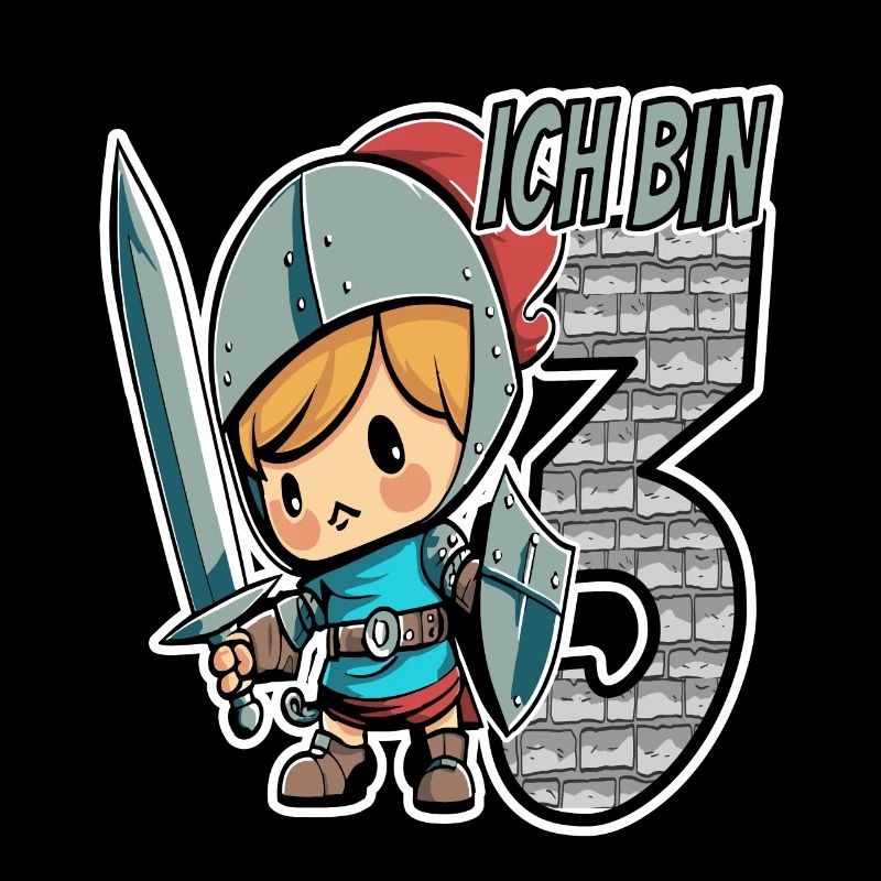 Ich bin 3 - 3. Geburtstag - Ritter