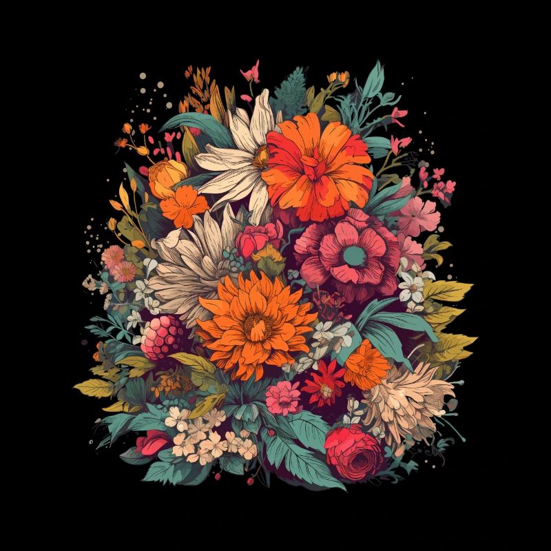 Bouquet Jardin coloré