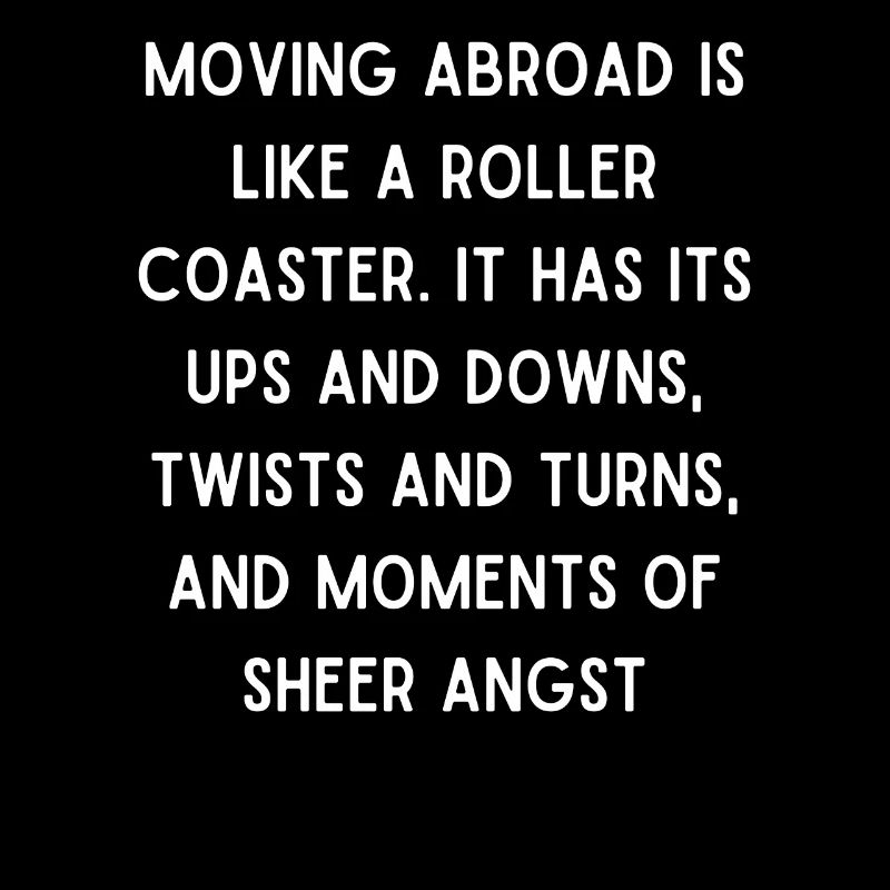 Emigrating anxious saying English
