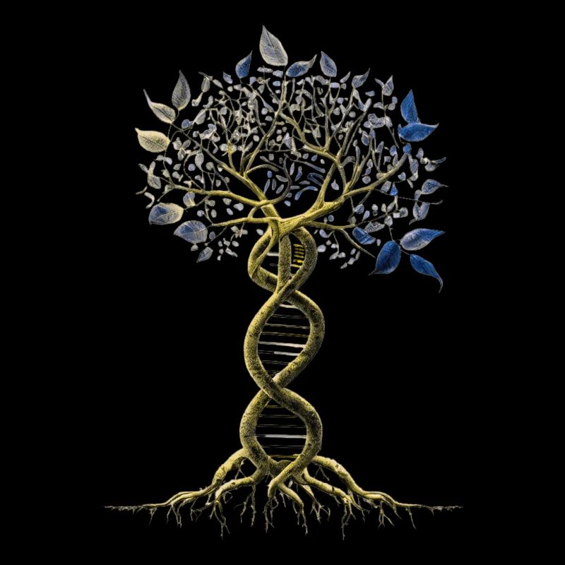 DNA-Baum des Lebens Genetik Biologe Wissenschaft Erde