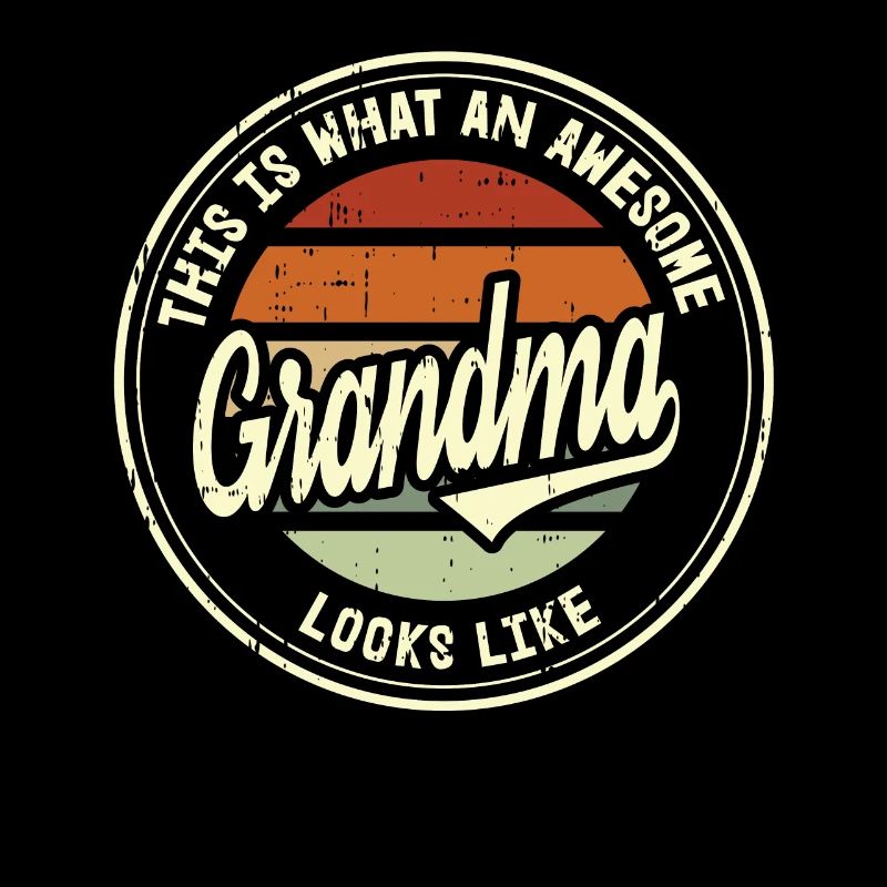 Beste Oma Großmutter der Welt Retro Geschenk