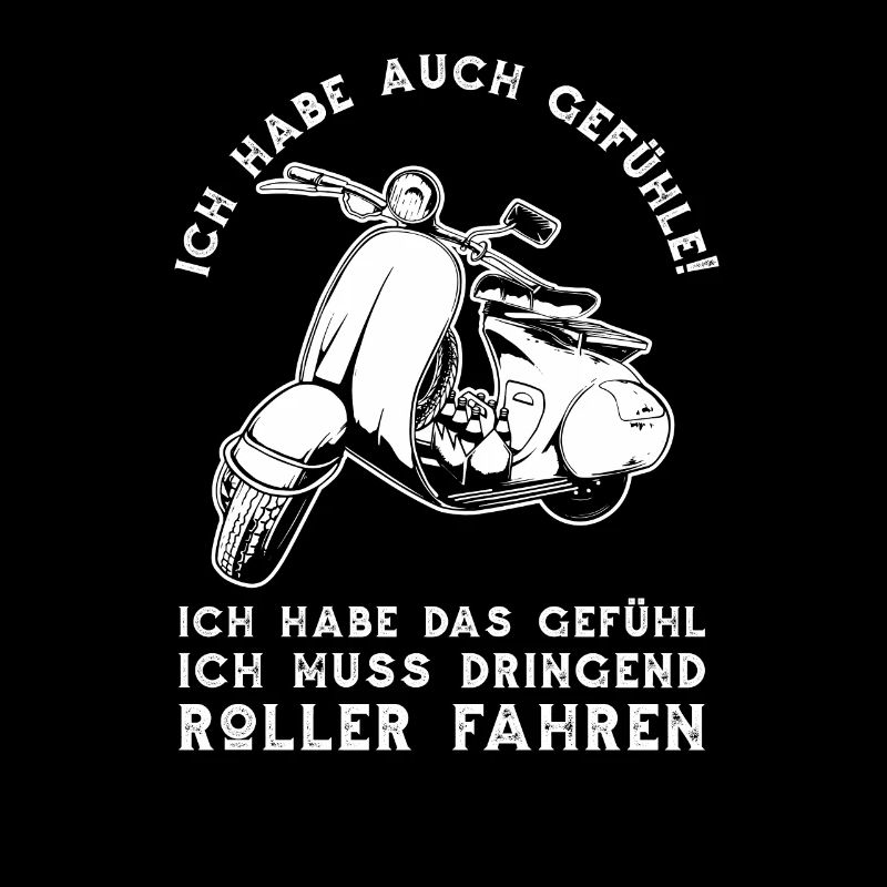 Roller Gefühle Motorroller Scooter Geschenk