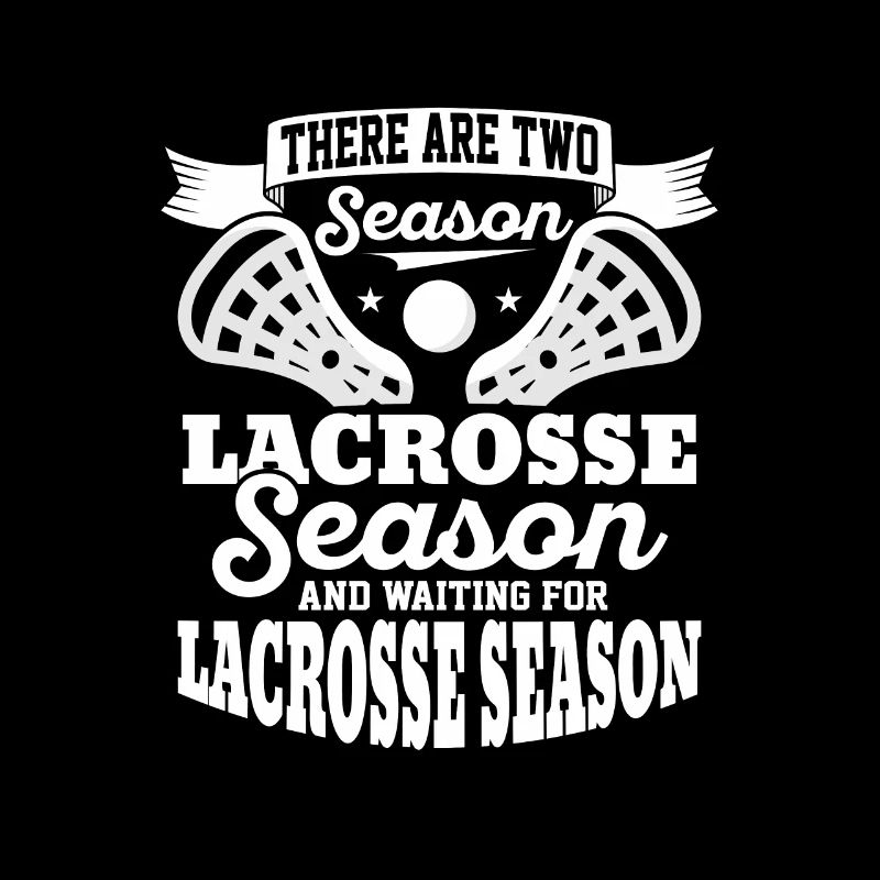 Il y a deux saisons de crosse saison Équipe de joueurs