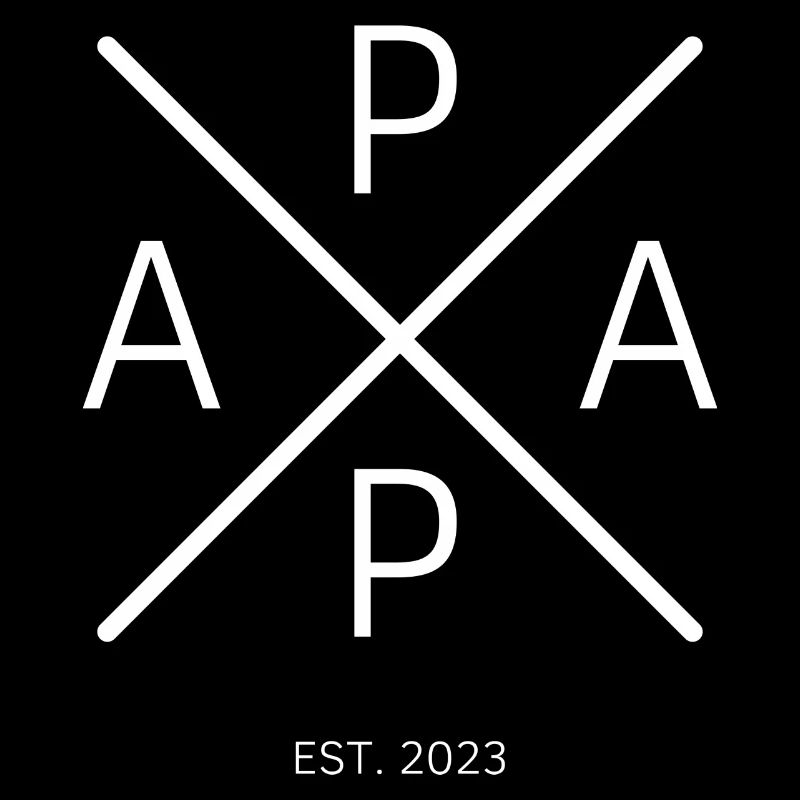 Papa Est. 2023 Vater Geschenk