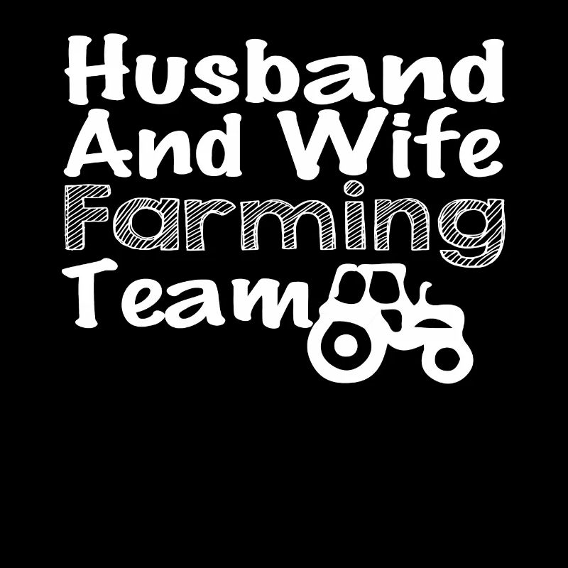 Ehemann und Ehefrau als Farmteam -