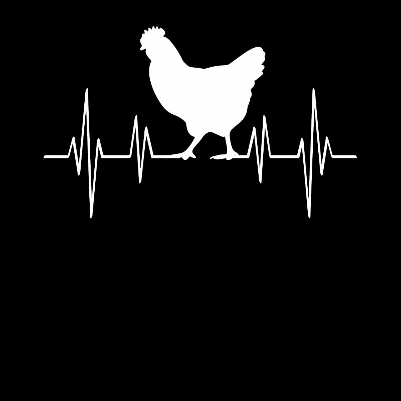 Palpitations cardiaques poule -