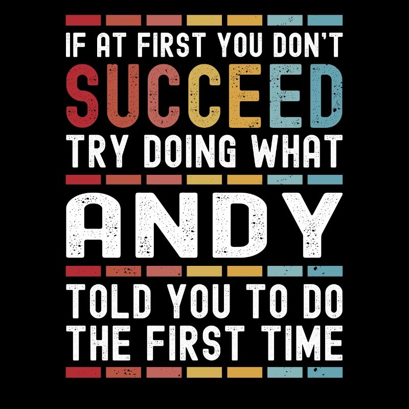 Andy Name Personalized Funny Birthday Christmas