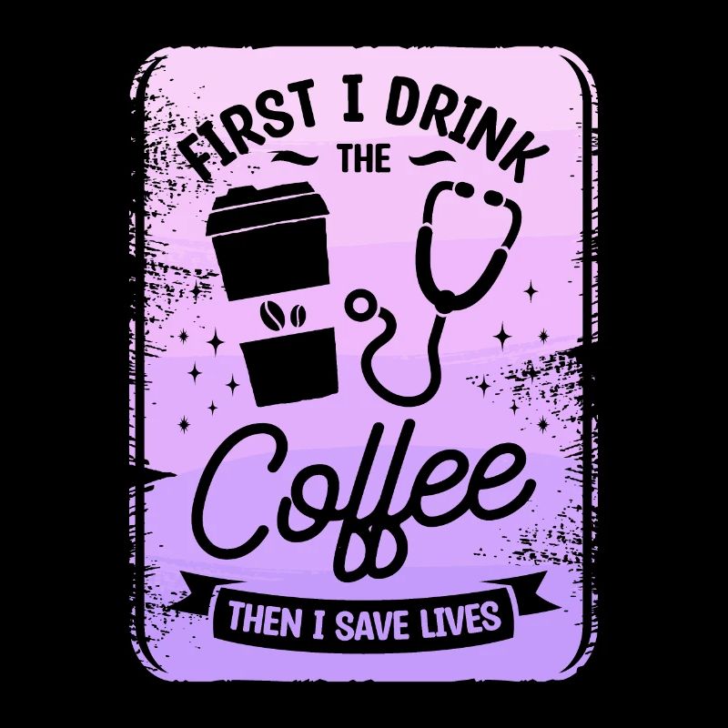 Zuerst trinke ich den Kaffee, dann rette ich Leben