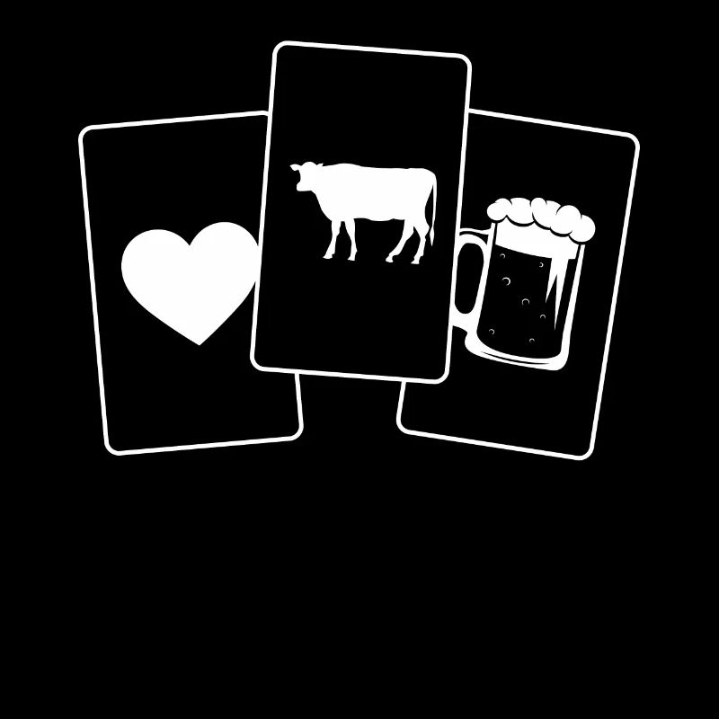 Herz - Bier - Kuh -