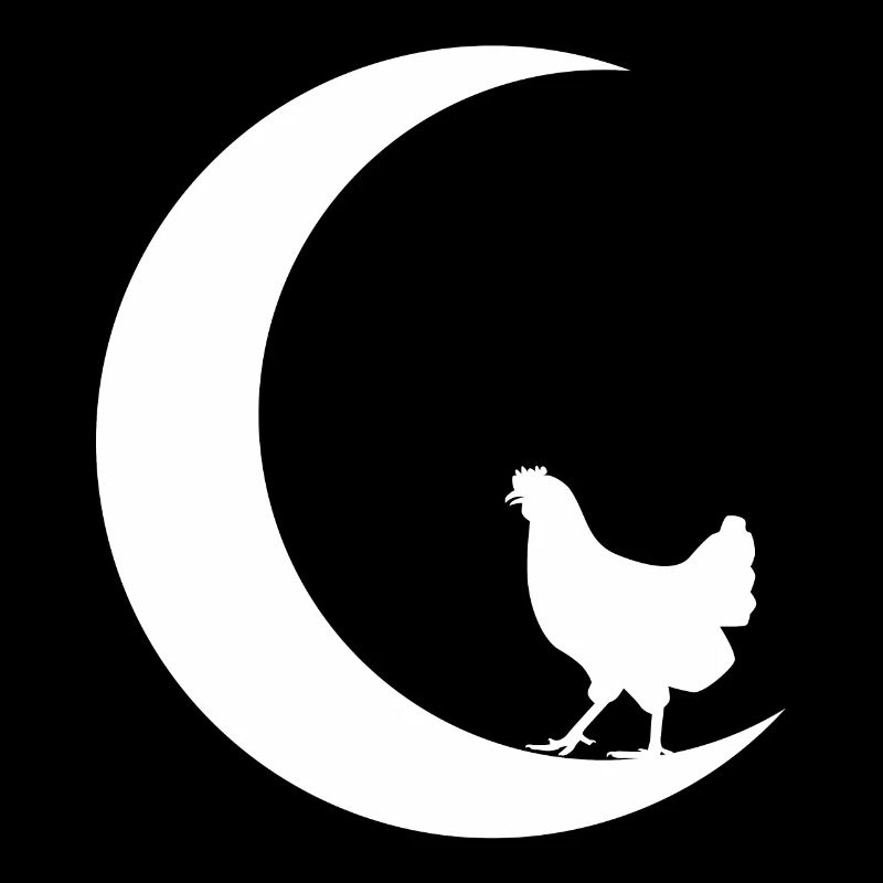 Crescent Moon - Hen -