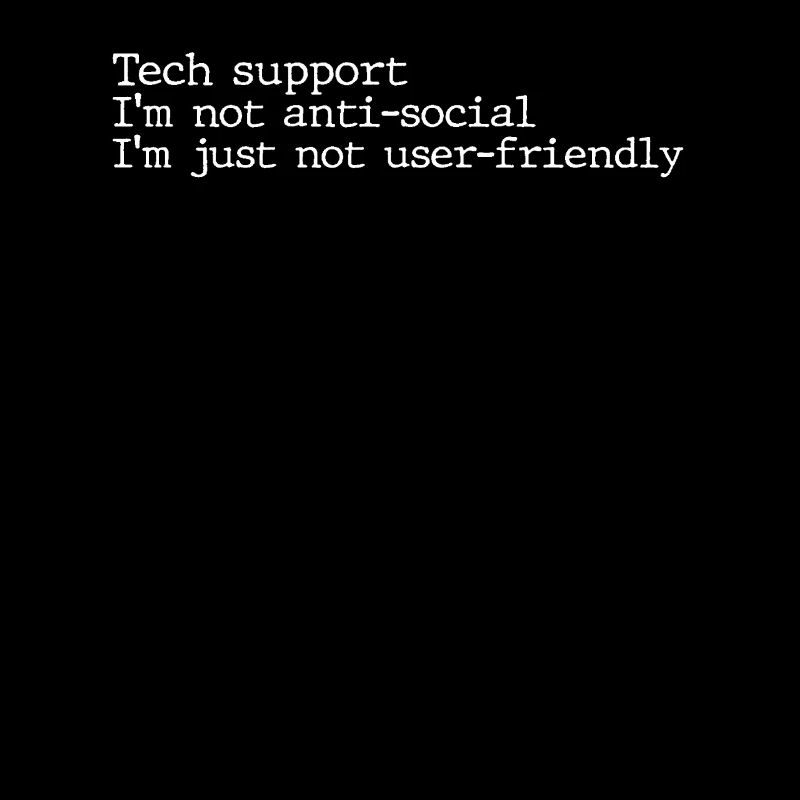 Citation drôle de support technique