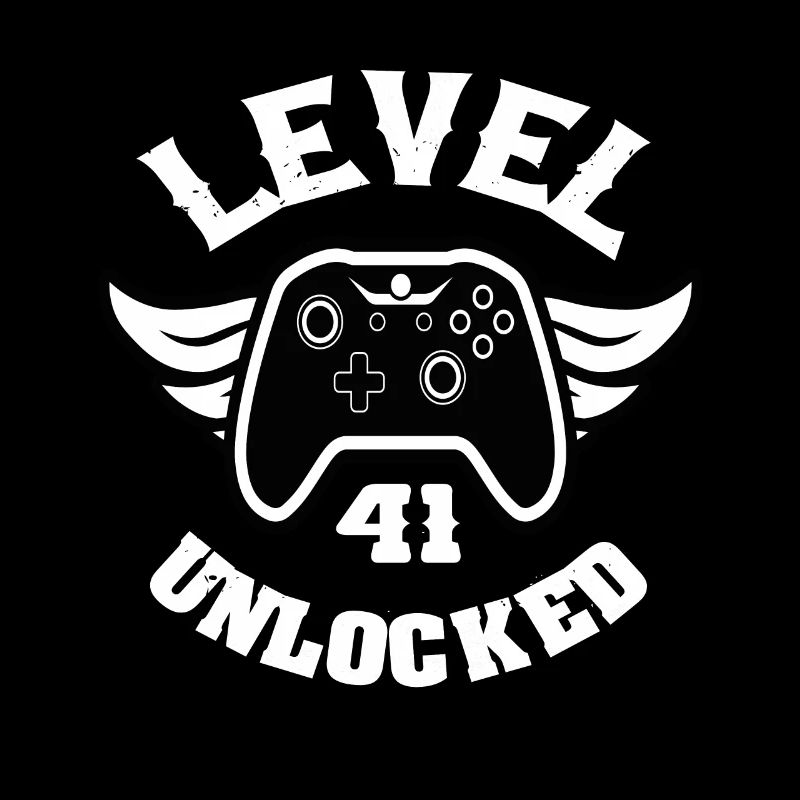Level 41 Unlocked 41 Birthday