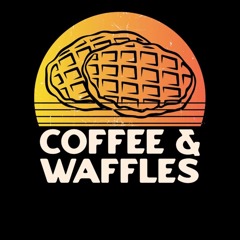 Coffee waffles