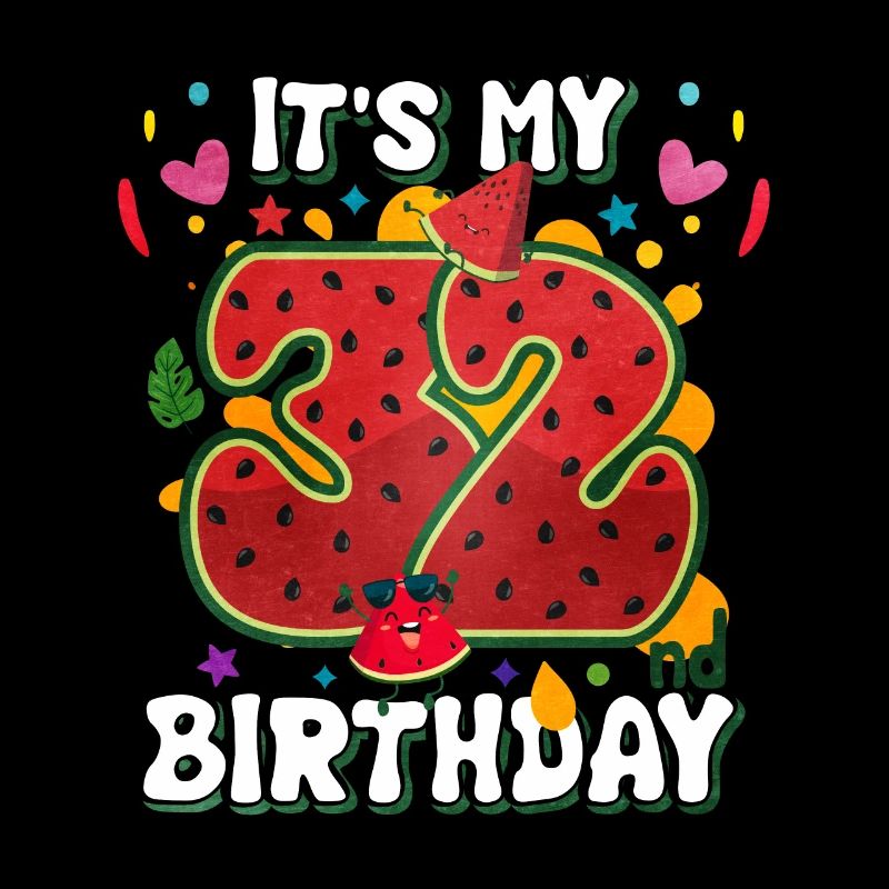 32. Geburtstag Wassermelone