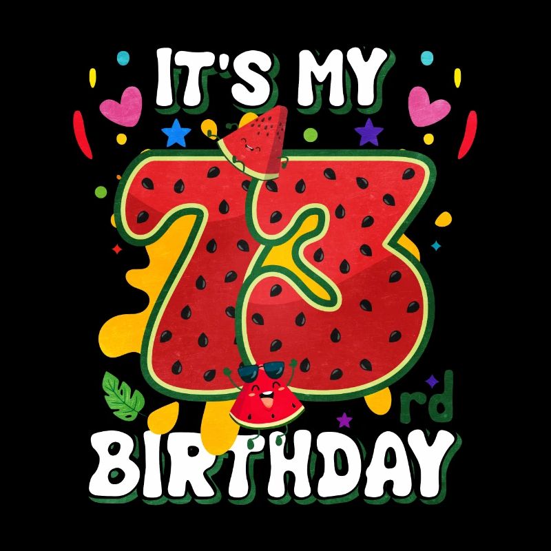 73rd Birthday Watermelon