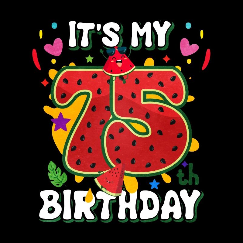 75e anniversaire pastèque