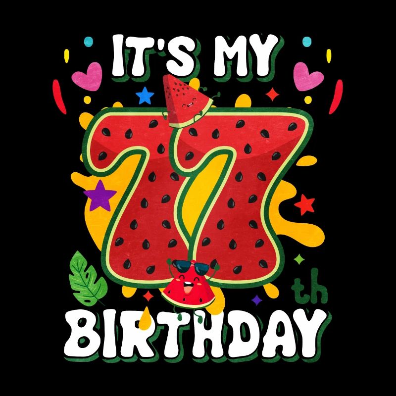 77e anniversaire Pastèque
