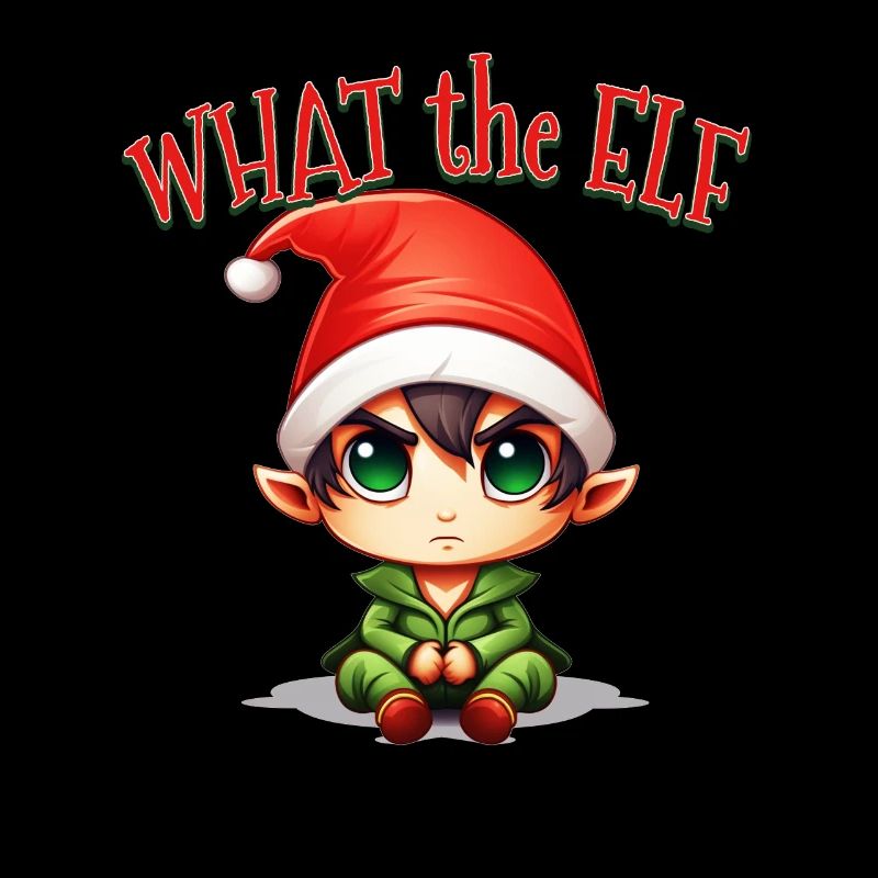 Conception d’elfe de Noël pour hommes femmes - What the Elf