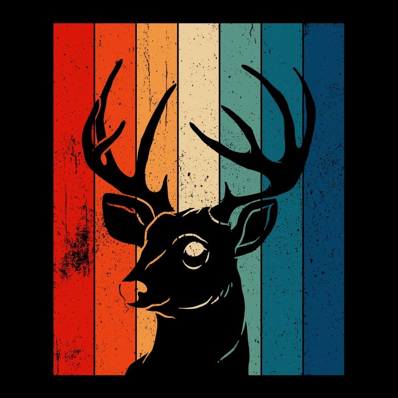 Rétro Taxidermiste Cerf