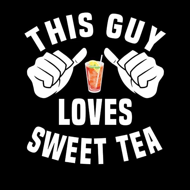 This guy loves sweet tea