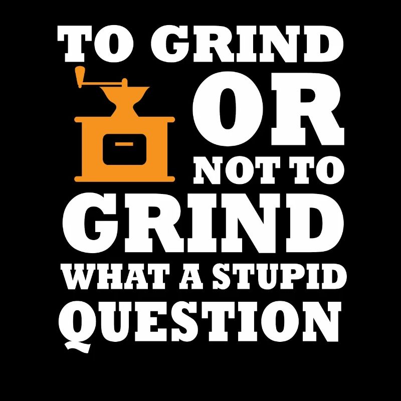 Funny Manual Coffee Grinder Design